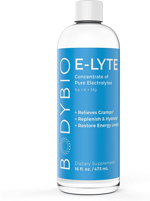 BodyBio Elyte - Balanced Electrolyte-Single Bottle (16 oz.)