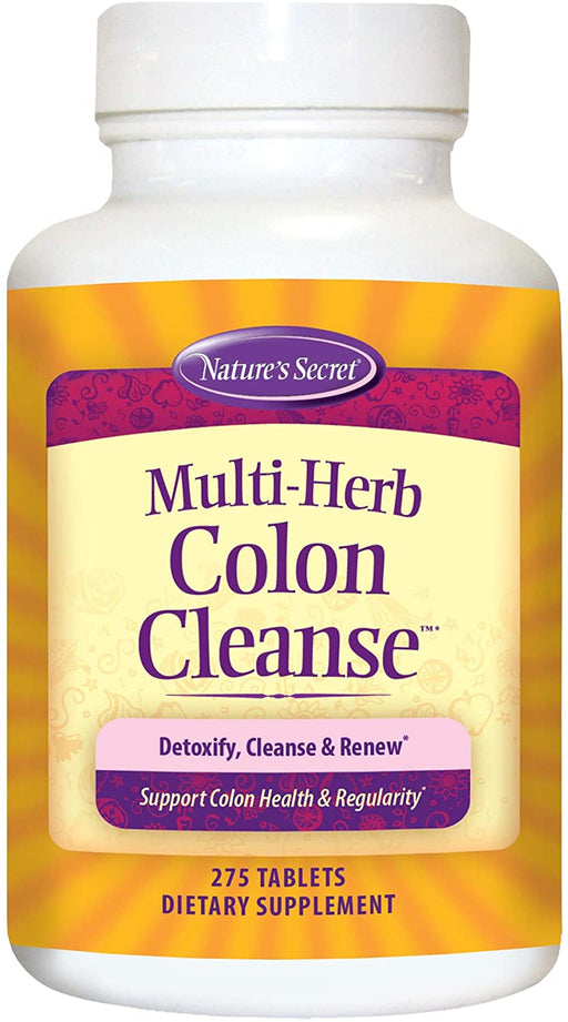 natures-secret-multi-fiber-colon-cleanse-275-tablets - Supplements-Natural & Organic Vitamins-Essentials4me