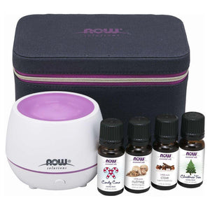 now-foods-holiday-cheer-essential-oil-gift-case-only-diffuser - Supplements-Natural & Organic Vitamins-Essentials4me