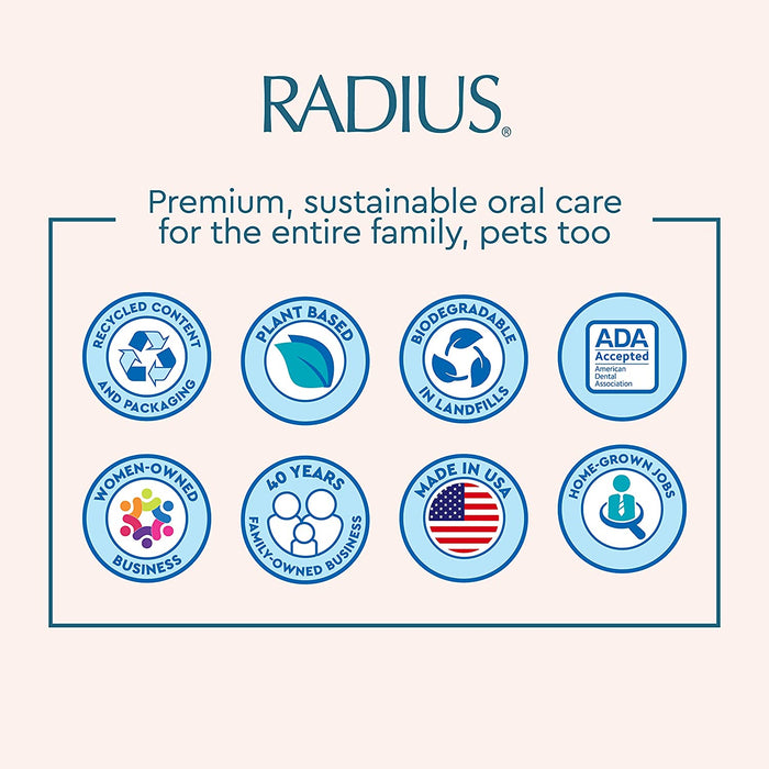 Radius Toothbrush Totz Extra Soft 18+ months (Color may vary)