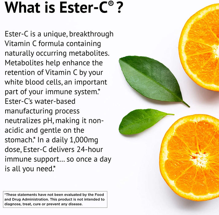American Health Ester-C 500 mg with Citrus Bioflavonoids 240 Capsules