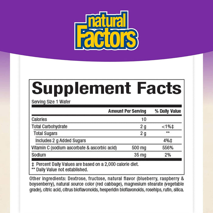 natural-factors-c-500-mg-natural-fruit-chews-blueberry-raspberry-boysenberry-90-tab - Supplements-Natural & Organic Vitamins-Essentials4me
