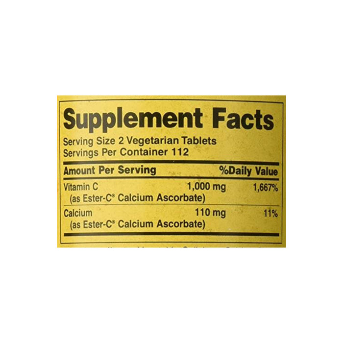 american-health-ester-c®-500-mg-veg-tablets-225 - Supplements-Natural & Organic Vitamins-Essentials4me