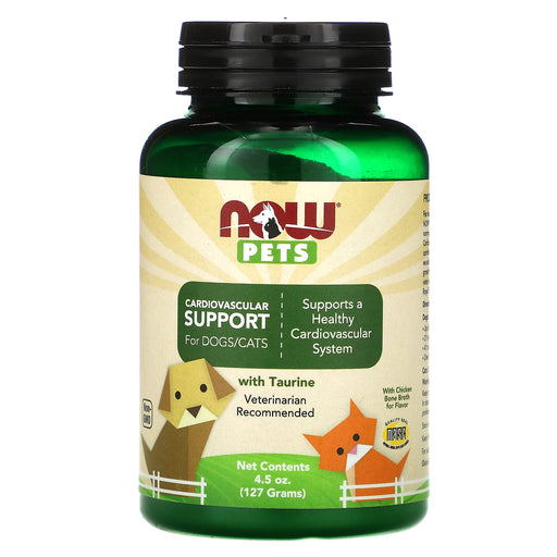 now-foods-pets-cardiovascular-support-for-dog-cats-4-5-oz-127-g - Supplements-Natural & Organic Vitamins-Essentials4me