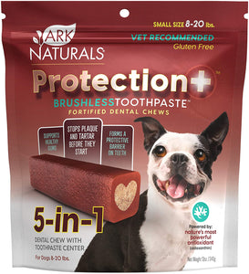 ark-naturals-protection-brushless-toothpaste-dog-dental-chews-for-small-breeds-prevents-plaque-tartar-freshens-breath-12oz - Supplements-Natural & Organic Vitamins-Essentials4me