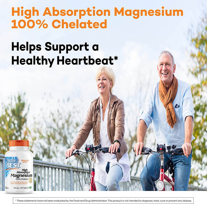 doctors-best-high-absorption-100-chelated-magnesium-240-tablets - Supplements-Natural & Organic Vitamins-Essentials4me