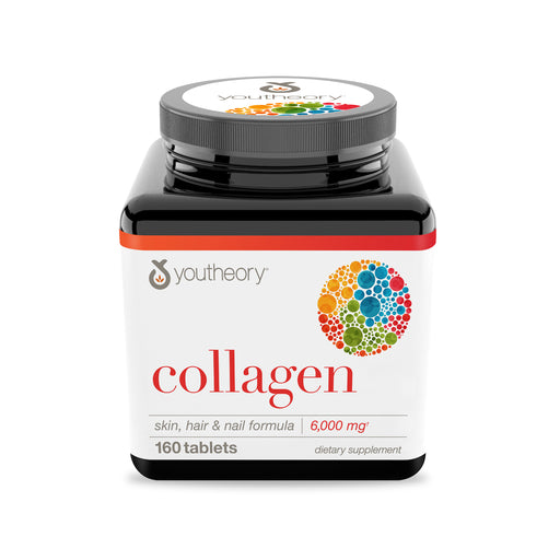 youtheory-collagen-advanced-formula-type-1-2-3-160-tablets - Supplements-Natural & Organic Vitamins-Essentials4me