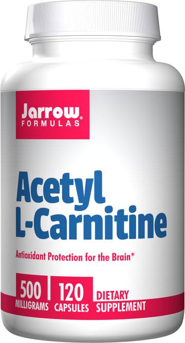 jarrow-formulas-acetyl-l-carnitine-500-mg-120-capsules - Supplements-Natural & Organic Vitamins-Essentials4me