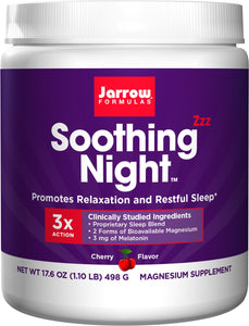 jarrow-soothing-night-powder-17-6-oz-498g - Supplements-Natural & Organic Vitamins-Essentials4me