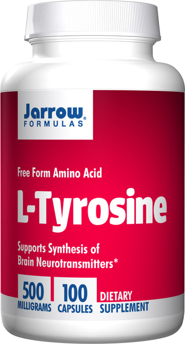 jarrow-formulas-l-tyrosine-500-mg-100-capsules - Supplements-Natural & Organic Vitamins-Essentials4me