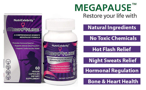 nutricelebrity-megapause-natural-menopause-formula - Supplements-Natural & Organic Vitamins-Essentials4me