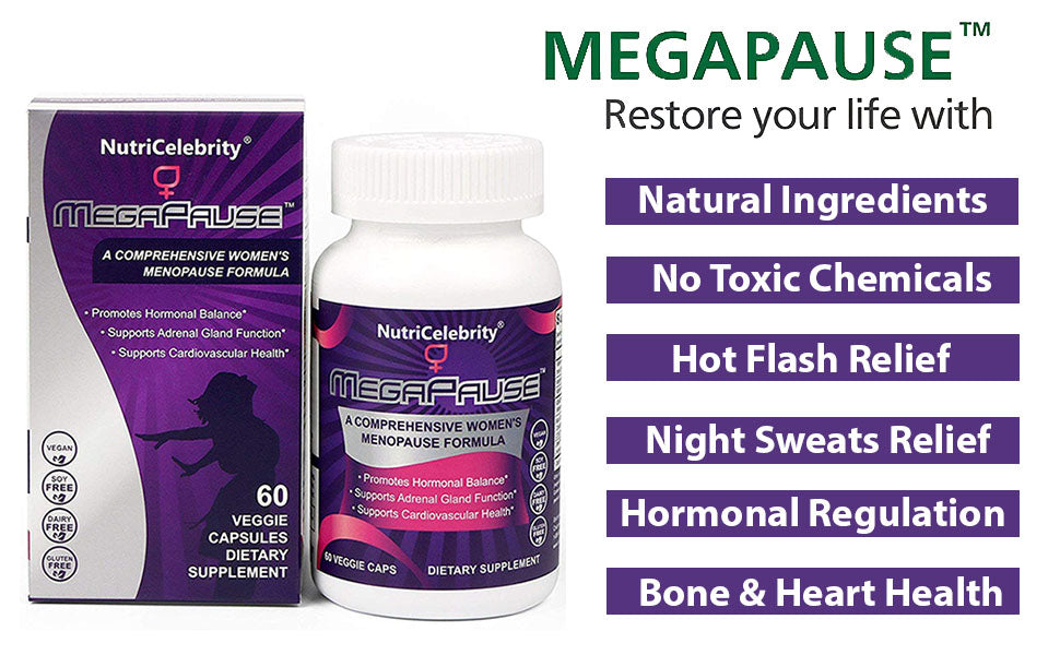 nutricelebrity-megapause-natural-menopause-formula - Supplements-Natural & Organic Vitamins-Essentials4me