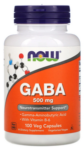now-foods-gaba-500-mg-100-capsules - Supplements-Natural & Organic Vitamins-Essentials4me