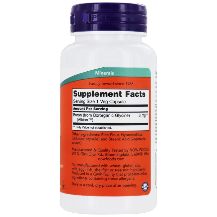 now-foods-boron-3-mg-100-capsules - Supplements-Natural & Organic Vitamins-Essentials4me