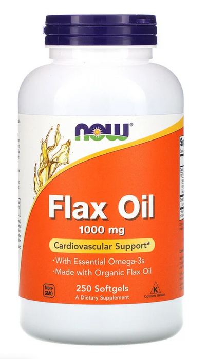 now-foods-flax-oil-essential-omega-3s-1000-mg-250-softgels - Supplements-Natural & Organic Vitamins-Essentials4me