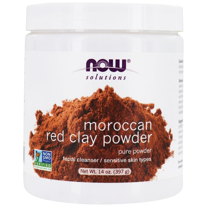 now-foods-solutions-moroccan-red-clay-powder-14-oz-397-g - Supplements-Natural & Organic Vitamins-Essentials4me