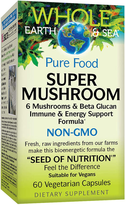 natural-factors-super-mushroom-whole-food-supplement-vegan-and-gluten-free-60-vegetarian-capsules - Supplements-Natural & Organic Vitamins-Essentials4me