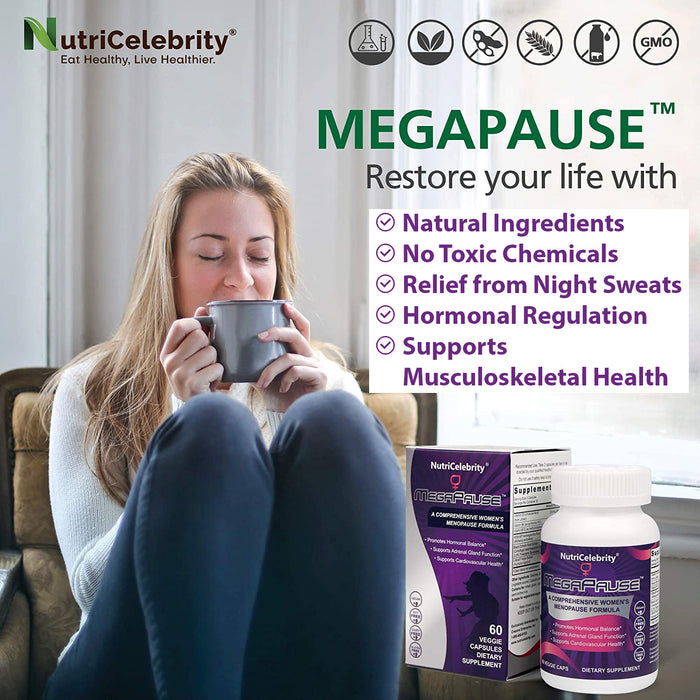 nutricelebrity-megapause-natural-menopause-formula - Supplements-Natural & Organic Vitamins-Essentials4me