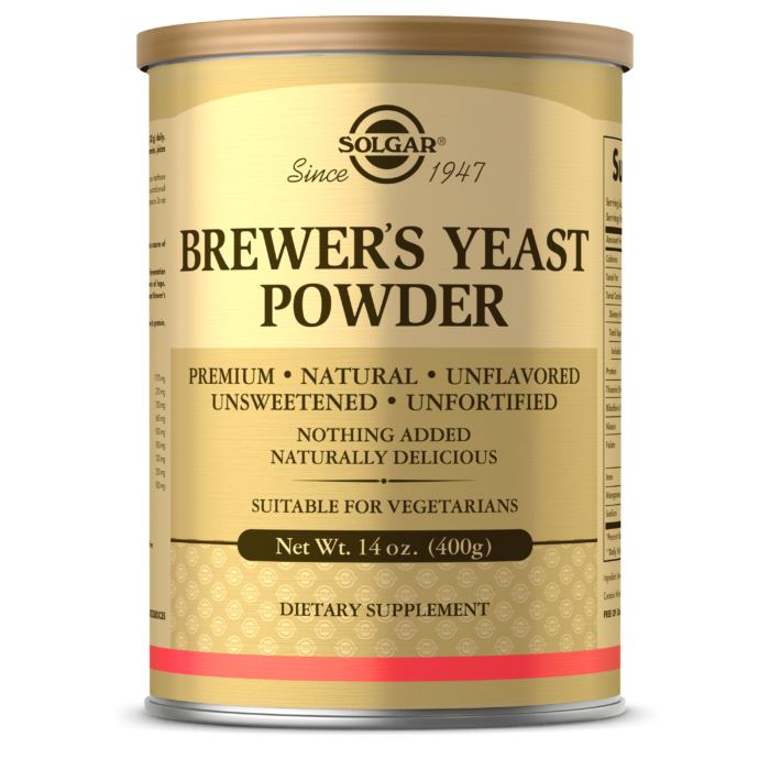 solgar-brewers-yeast-powder-14-oz-400-g - Supplements-Natural & Organic Vitamins-Essentials4me