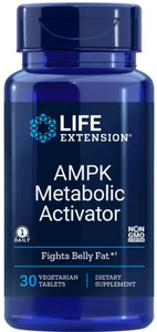 life-extension-ampk-metabolic-activator-30-vegetarian-tablets - Supplements-Natural & Organic Vitamins-Essentials4me