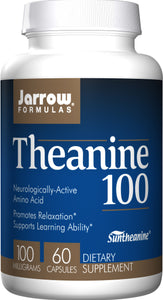 jarrow-formulas-theanine-100-mg-60-capsules - Supplements-Natural & Organic Vitamins-Essentials4me