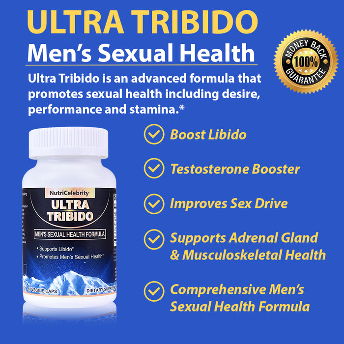 nutricelebrity-ultra-tribido-60-vegetarian-capsules - Supplements-Natural & Organic Vitamins-Essentials4me