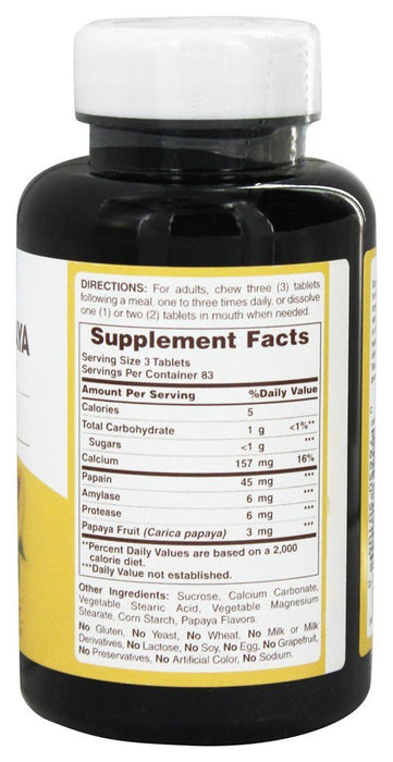 american-health-original-papaya-enzyme-chewable-250-tablets - Supplements-Natural & Organic Vitamins-Essentials4me