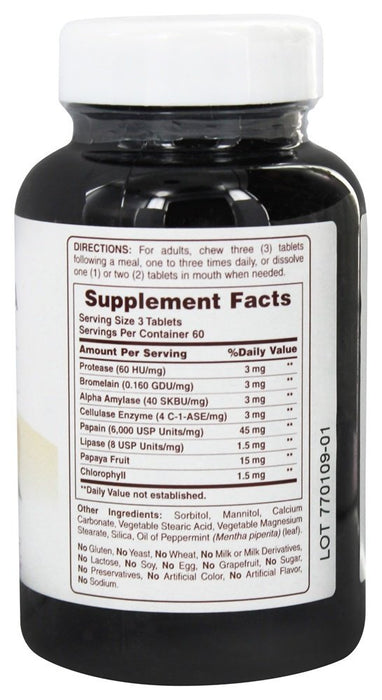 american-health-super-papaya-enzyme-plus-180-chewable-tablets - Supplements-Natural & Organic Vitamins-Essentials4me
