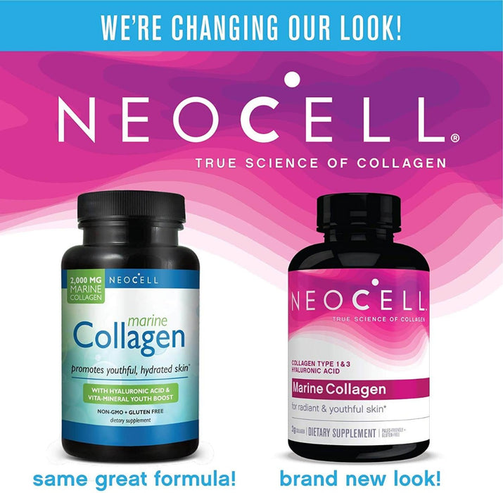 neocell-marine-collagen-120-capsules - Supplements-Natural & Organic Vitamins-Essentials4me