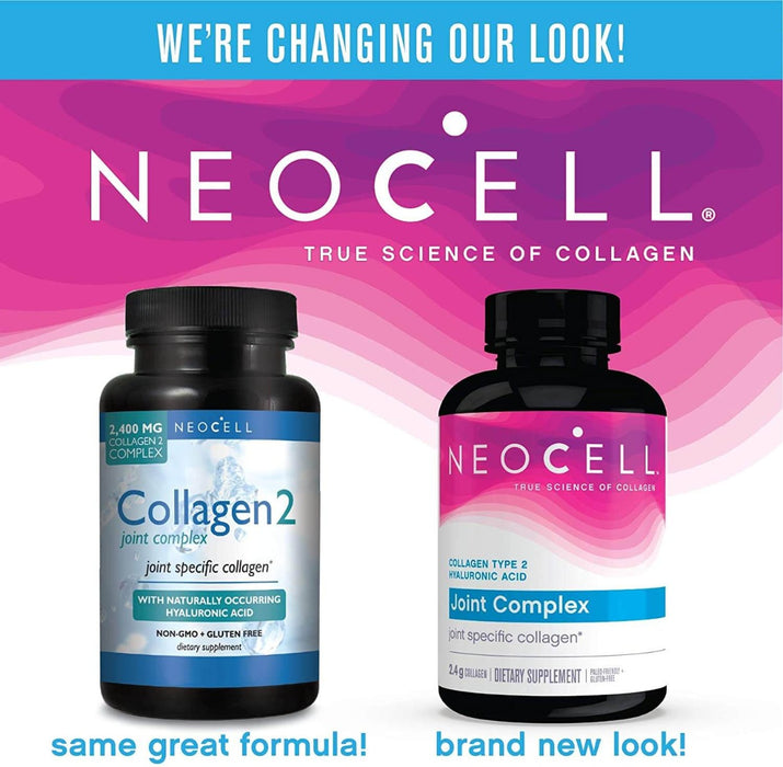 neocell-collagen-2-joint-complex-2-400-mg-120-capsules - Supplements-Natural & Organic Vitamins-Essentials4me
