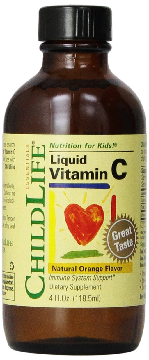 childlife-liquid-vitamin-c-natural-orange-flavor-4-fl-oz-118-5-ml - Supplements-Natural & Organic Vitamins-Essentials4me