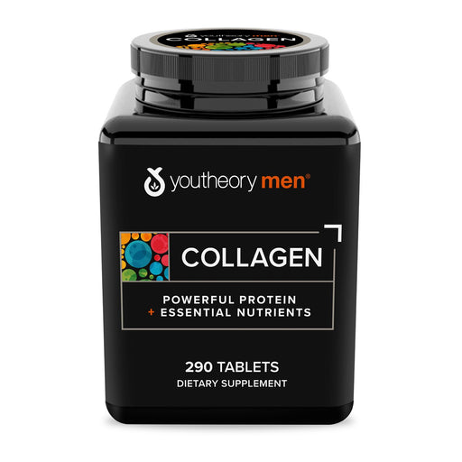 youtheory-mens-collagen-advanced-formula-290-tablets - Supplements-Natural & Organic Vitamins-Essentials4me