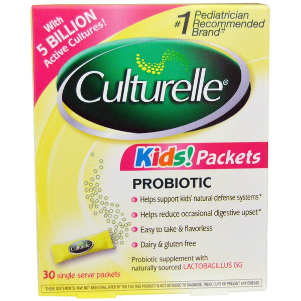 Culturelle Kid's Packets, Probiotic, 30 Single Serve Packets