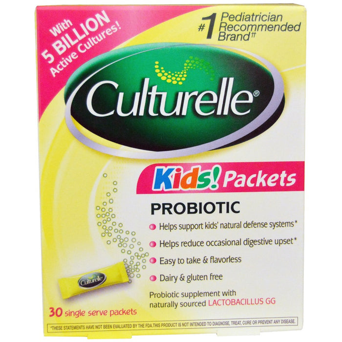 culturelle-kids-packets-probiotic-30-single-serve-packets - Supplements-Natural & Organic Vitamins-Essentials4me