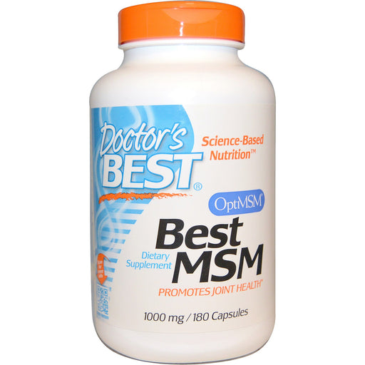 doctors-best-best-msm-1000-mg-180-capsules - Supplements-Natural & Organic Vitamins-Essentials4me