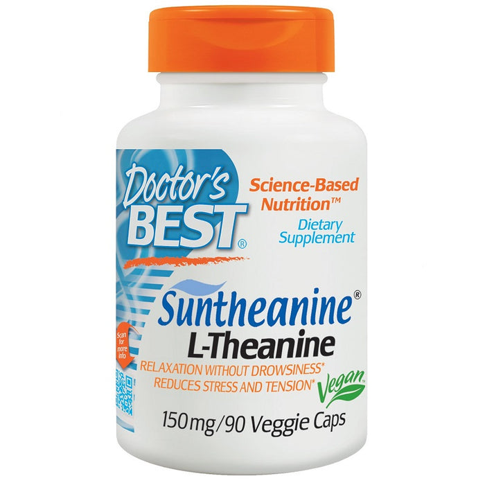 doctors-best-suntheanine-l-theanine-150-mg-90-veggie-caps - Supplements-Natural & Organic Vitamins-Essentials4me