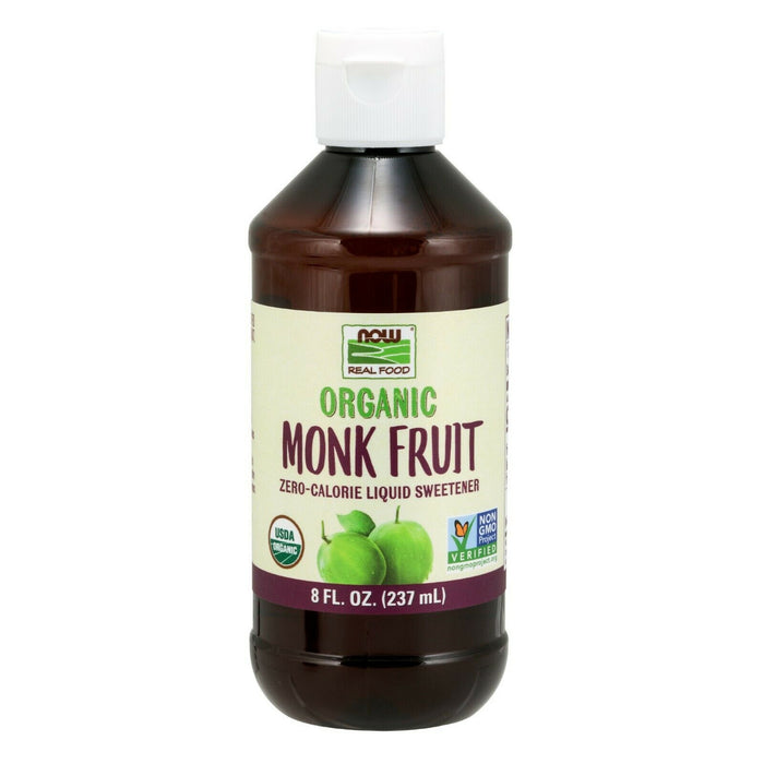 now-foods-organic-liquid-monk-fruit-8-fl-oz - Supplements-Natural & Organic Vitamins-Essentials4me
