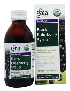 gaia-herbs-rapid-relief-immune-support-black-elderberry-syrup-5-4-oz - Supplements-Natural & Organic Vitamins-Essentials4me
