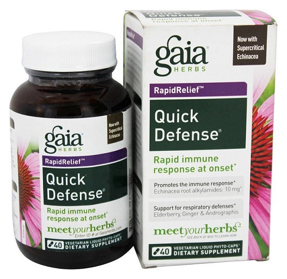 gaia-herbs-quick-defense-40-capsules - Supplements-Natural & Organic Vitamins-Essentials4me