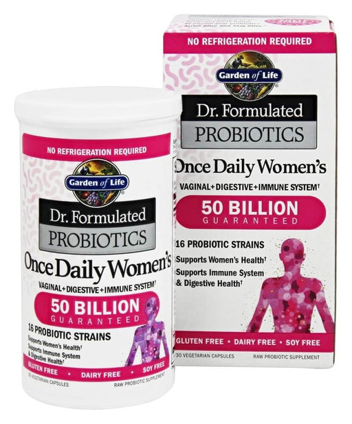 garden-of-life-dr-formulated-probiotics-once-daily-womens-30-vegetarian-capsules - Supplements-Natural & Organic Vitamins-Essentials4me