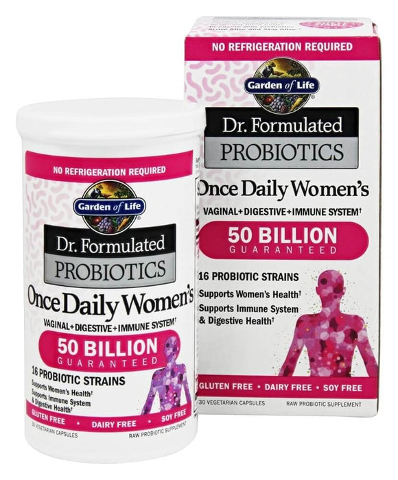 garden-of-life-dr-formulated-probiotics-once-daily-womens-30-vegetarian-capsules - Supplements-Natural & Organic Vitamins-Essentials4me