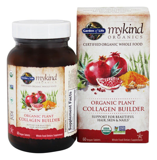 garden-of-life-organic-plant-collagen-builder-60-vegan-tablets - Supplements-Natural & Organic Vitamins-Essentials4me