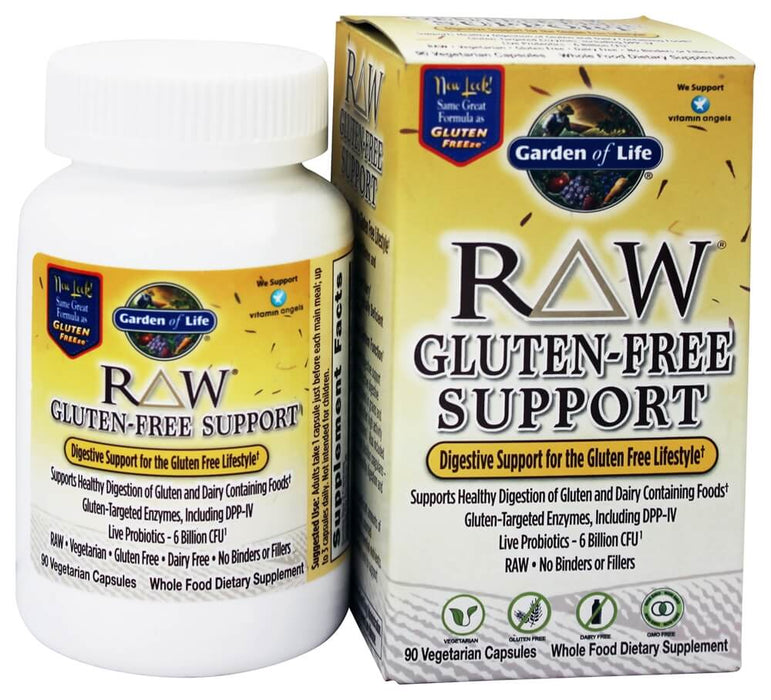 garden-of-life-raw-gluten-free-support-90-veggie-capsules - Supplements-Natural & Organic Vitamins-Essentials4me