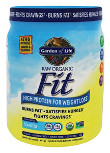 garden-of-life-raw-fit-high-protein-for-weight-loss-vanilla-15-oz-420-g - Supplements-Natural & Organic Vitamins-Essentials4me