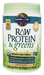 garden-of-life-raw-protein-greens-lightly-sweet-23-oz-651-g - Supplements-Natural & Organic Vitamins-Essentials4me