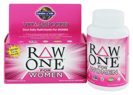 garden-of-life-vitamin-code-raw-one-multi-vitamin-for-women-75-capsules - Supplements-Natural & Organic Vitamins-Essentials4me