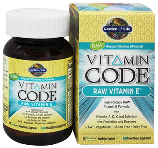 garden-of-life-vitamin-code-raw-vitamin-e-60-vegetarian-capsules - Supplements-Natural & Organic Vitamins-Essentials4me