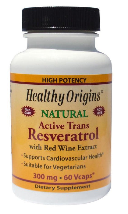 healthy-origins-resveratrol-300-mg-60-capsules - Supplements-Natural & Organic Vitamins-Essentials4me
