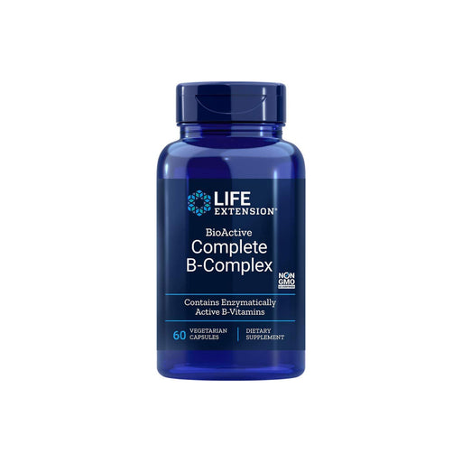 life-extension-bioactive-complete-b-complex-60-vegetable-capsules - Supplements-Natural & Organic Vitamins-Essentials4me