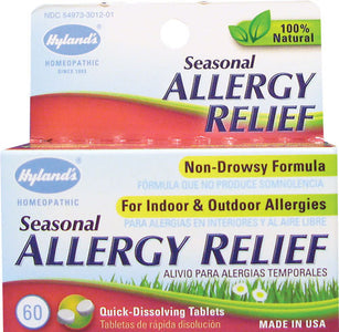 hylands-seasonal-allergy-relief-60-tablets - Supplements-Natural & Organic Vitamins-Essentials4me